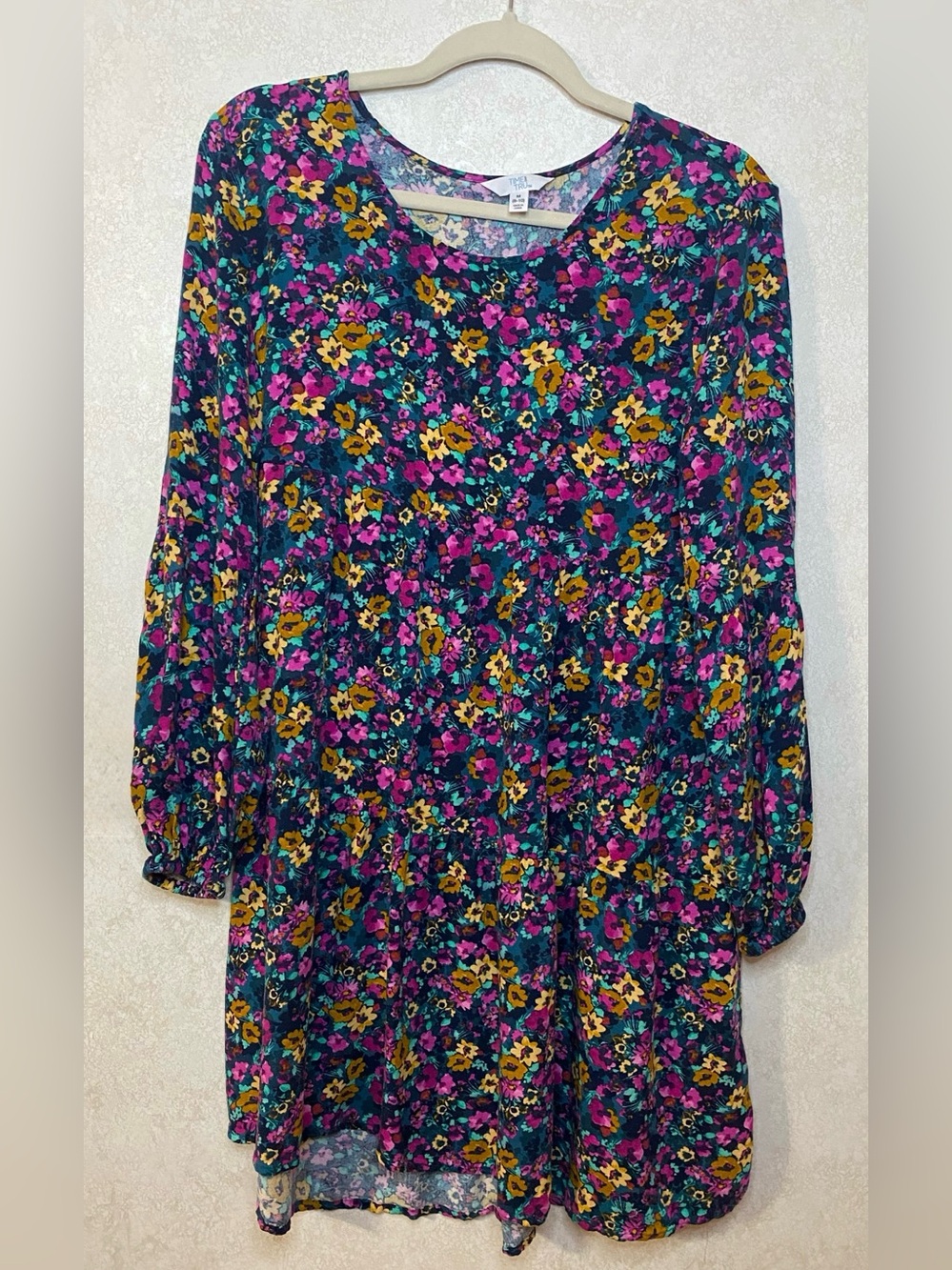 Floral Long-Sleeve Dress